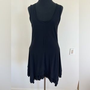 NWT Sexy black sleeveless mini tunic dress
